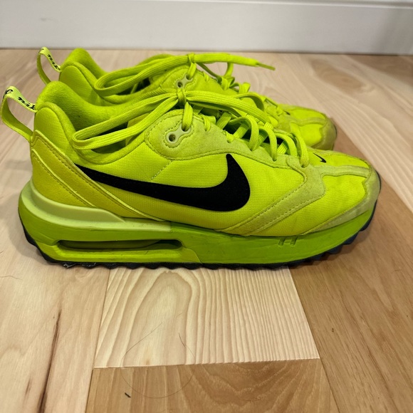 womens nike air max neon yellow